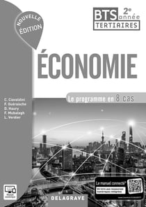 Économie - BTS tertiaire 2e année - le programme en 8 cas - livre du professeur (édition 2017)