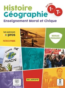 Les parcours pro : histoire géographie EMC : 1re, terminale Bac pro - pochette élève (édition 2021)