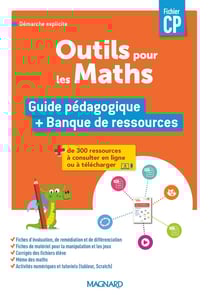 Outils pour les maths : Outils pour les Maths CP (2024) - Guide pédagogique + Banque de ressources à télécharger