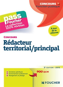 Pass'foucher - concours rédacteur territorial/principal - à jour de la réforme (3e édition)