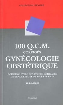 100 qcm corriges de gynecologie-obstetrique