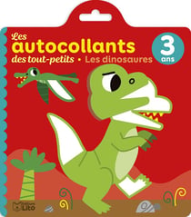 Autocol tout petits dinosaures