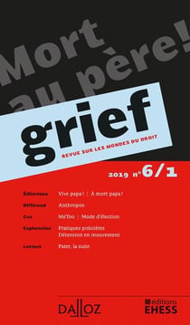 Revue Grief n.6 : revue sur les mondes du droit 2019