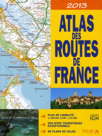 Atlas des routes de france 2013