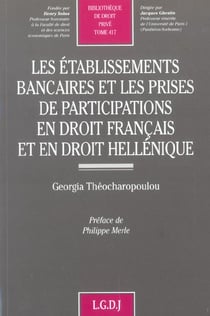 Les etablissements bancaires et les prises de participations en droit francais e