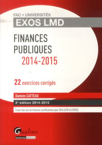 exos lmd - finances publiques 2014-2015 - 2ème édition