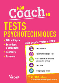 Mon coach en tests psychotechniques - pour booster votre niveau