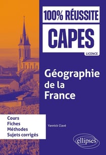 Géographie de la France : CAPES d'histoire-géographie