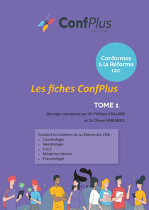 Les fiches confplus de la réforme R2C Tome 1 : cancérologie / hématologie / H.G.E / médecine interne / pneumologie