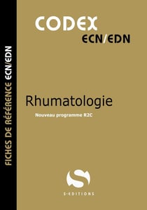 Codex ECN : Rhumatologie