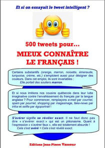 500 tweets pour... mieux connaître le français !