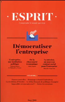 Esprit n.442 : gouverner l'entreprise
