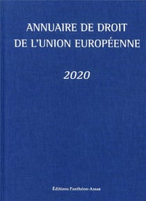 Annuaire de droit de l'union européenne 2020