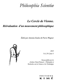 Philosophia scientiae vol. 29/3 : Réévaluation d'un mouvement philosophique : le Cercle de Vienne à partir d'une exposition  organisée à la bibliothèque de l'université de Paris-Cité en 2023