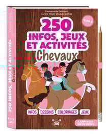 250 infos, jeux et activités : Chevaux