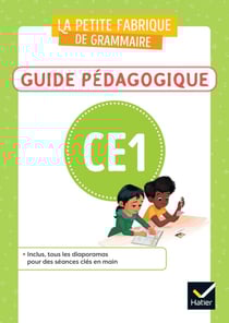 La petite fabrique de grammaire - français - CE1 - guide bi média + diaporama