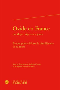 Ovide en France : études pour célébrer le bimillénaire de sa mort
