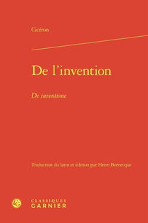 De l'invention : De inventione