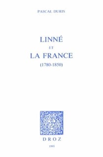 Linné et la France (1780-1850)