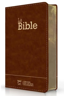 Bible Segond 21 compacte : couverture semi-rigide brun, avec tranches dorées
