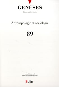 REVUE GENESES Tome 89 : (décembre 2012)