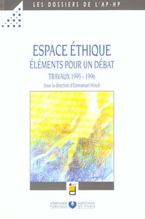 Espace ethique elements pour un debat
