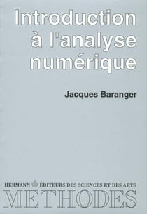 Introduction à l'analyse numérique