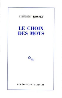 Le choix des mots