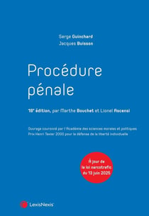 Procédure pénale (18e édition)