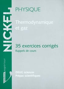 Physique thermodynamique et gaz