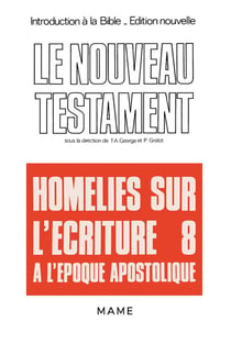 Homelies sur l'ecriture a l'epoque apostolique