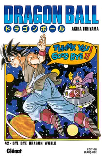 Dragon Ball - édition originale Tome 42 : bye bye dragon world