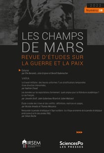 Revue les Champs de Mars n.38 : Varia