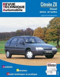 Citroen zx - moteurs diesel et turbo diesel jusqu'a 1996