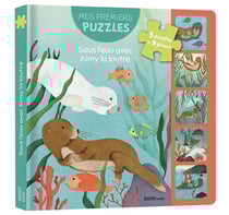 Sous l'eau avec Kimy la loutre