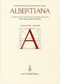 Albertiana, volume XI-XII/2008-2009