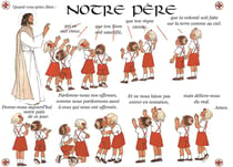 Carte Notre Père tutoiement (à l'unité)