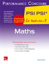PERFORMANCE CONCOURS : mathématiques - 2e année PSI PSI