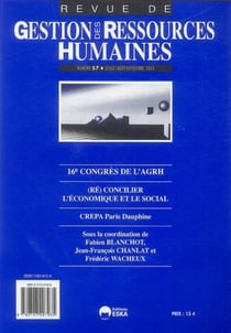 GESTION RESSOURCES HUMAINES 57-2005