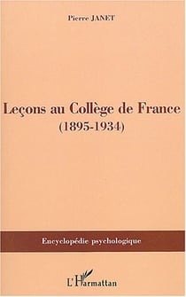 Leçons au Collège de France : (1895-1934)