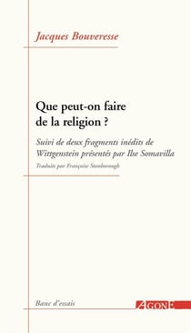 Que peut-on faire de la religion ? deux fragments inédits de Wittgenstein