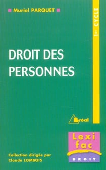 Droit civil les personnes