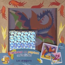 Les dragons en papier métallisé