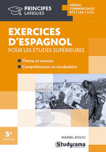 Exercices d'espagnol pour les études supérieures