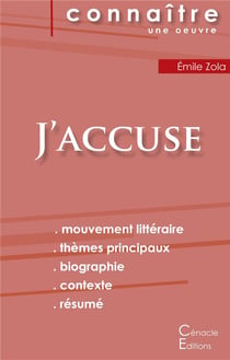 J'accuse, de Zola - fiche de lecture