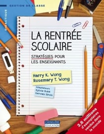 La rentrée scolaire