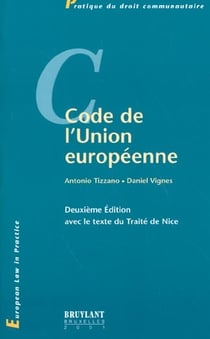 Code de l'union europeenne avec le texte du traite de nice