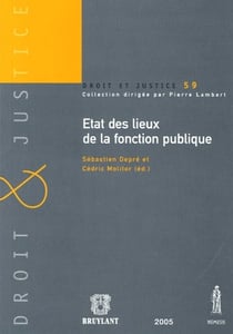 État des lieux de la fonction publique