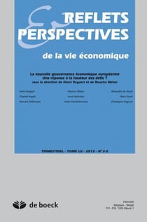 Reflets et perspectives de la vie économique n.2013/2.3