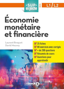 Sup en poche : économie monétaire et financière - L1/L2